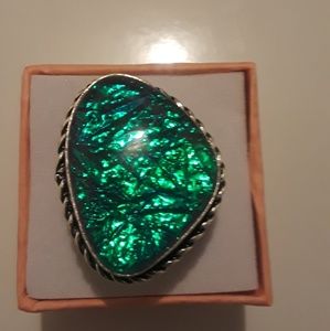 Brand new Australian triple opal ring size 8